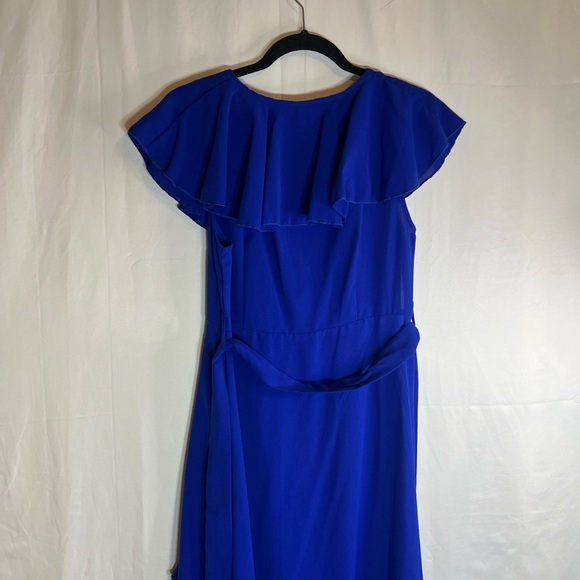 Shein  Blue Ruffle Dress Size L NWOT Lot - Picture 8 of 10
